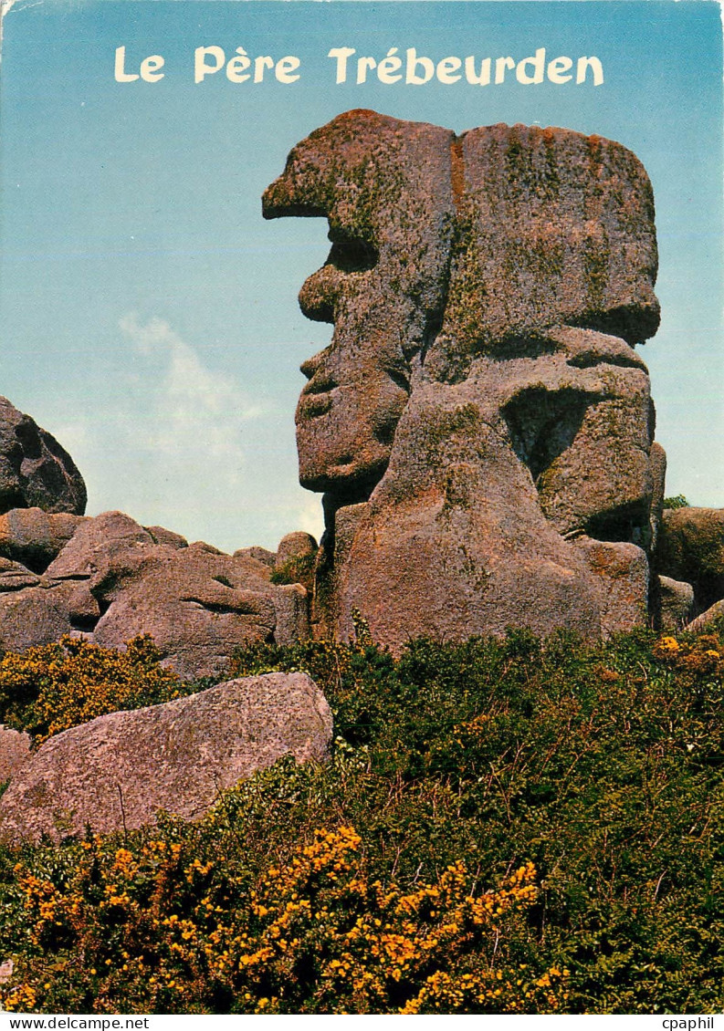 CPM Couleurs de Bretagne La Cote de Granit Rose Trebeurden Le rocher du pere Trebeurden