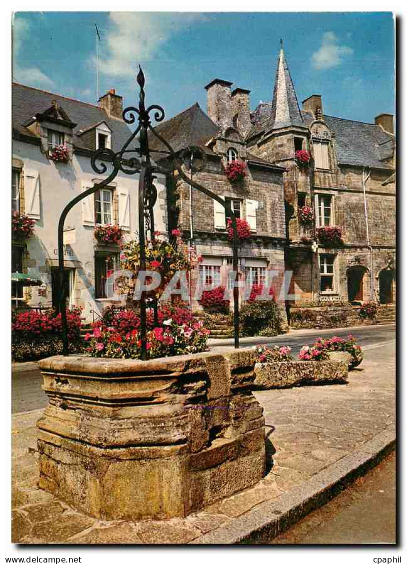 CPM Couleurs de Bretagne Rochefort en terre Vieilles moisons de la place