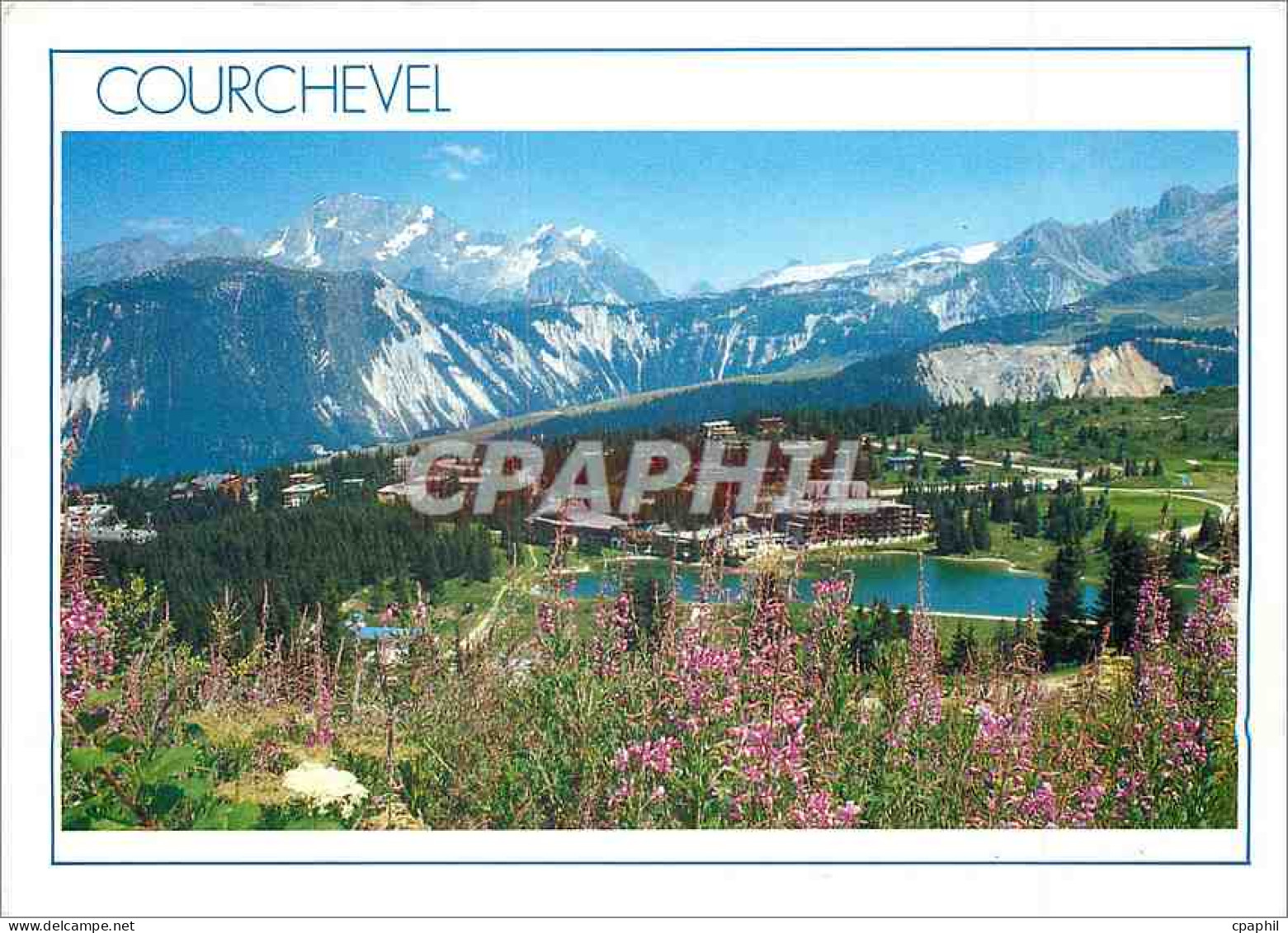 CPM Courchevel 1850 (Savoie) La Station le jardin Alpin En Tarentaise