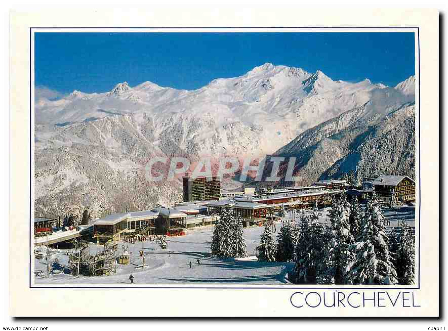 CPM Courchevel (Savoie France) Les 3 vallees le plus grand domaine Skiable du monde