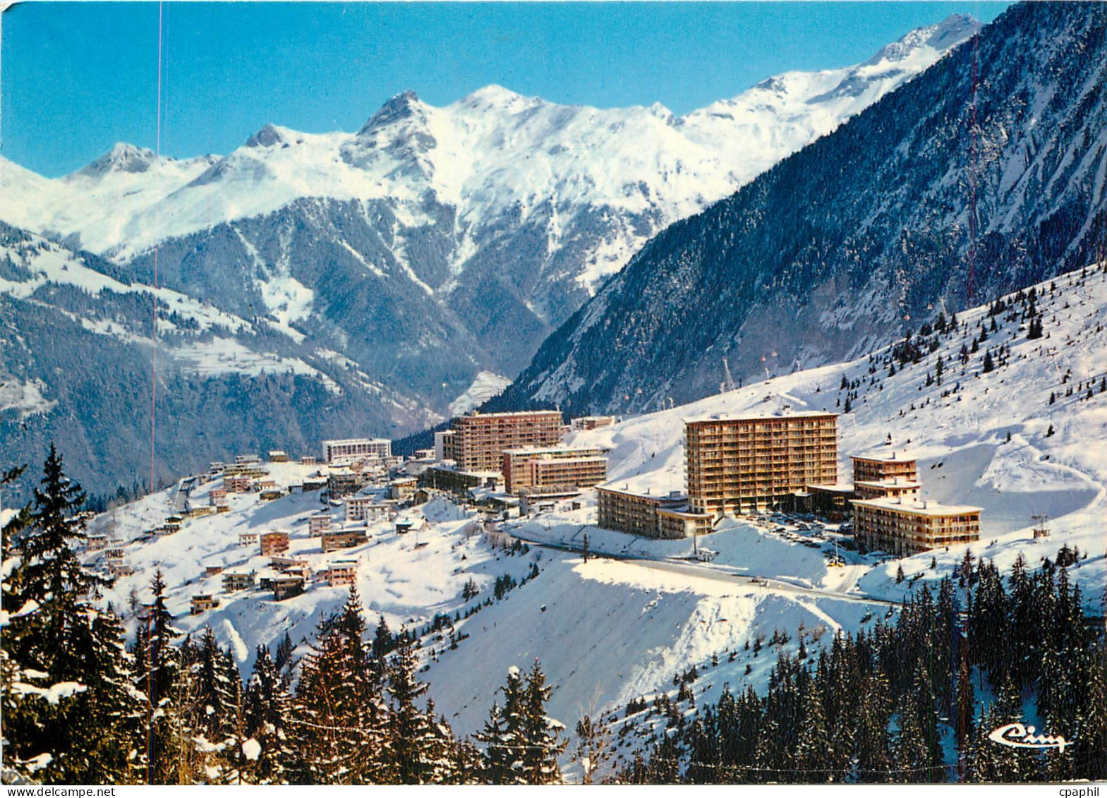 CPM Courchevel (Savoie) Vue generale