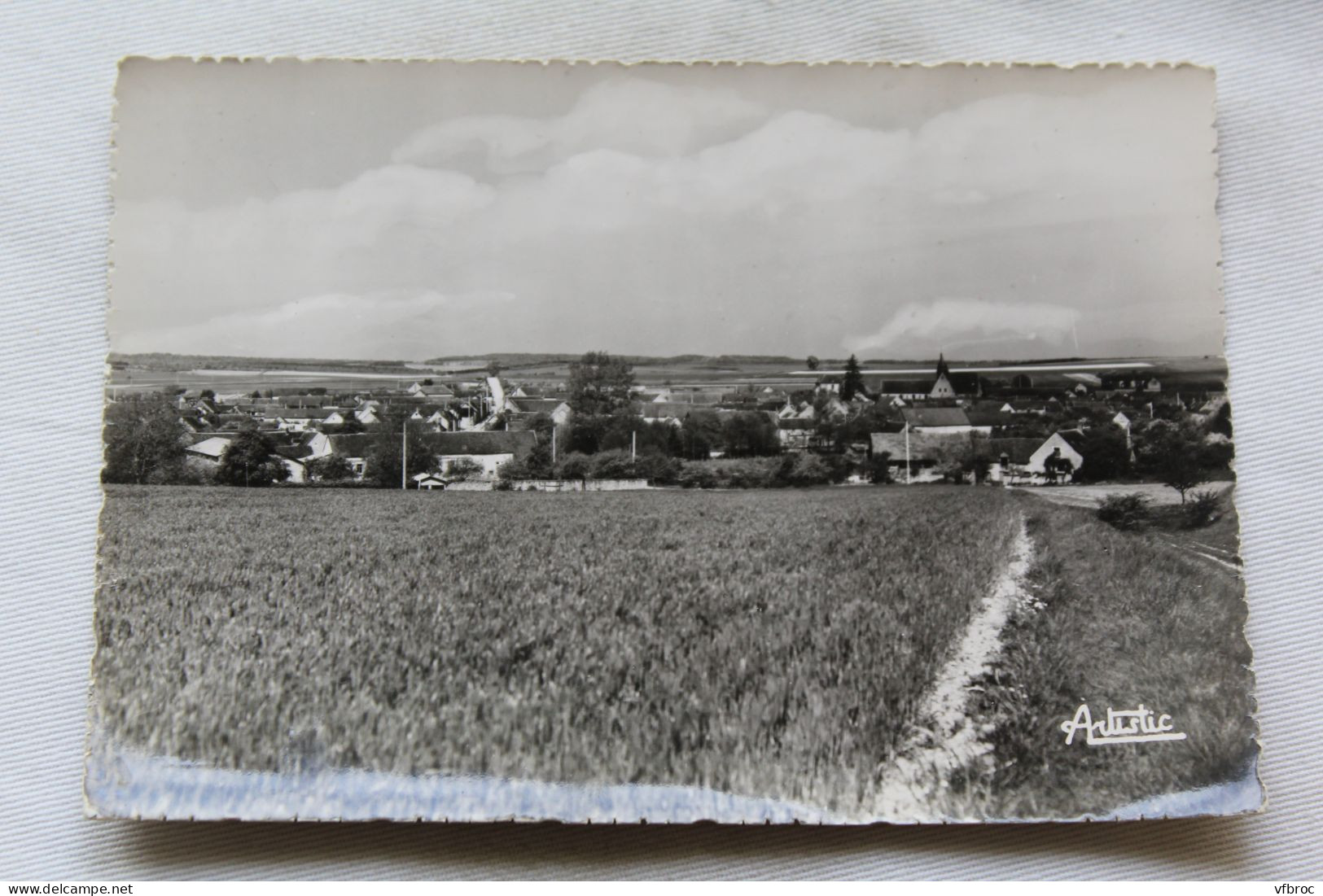 Cpm, Courgenay, vue générale, Yonne 89