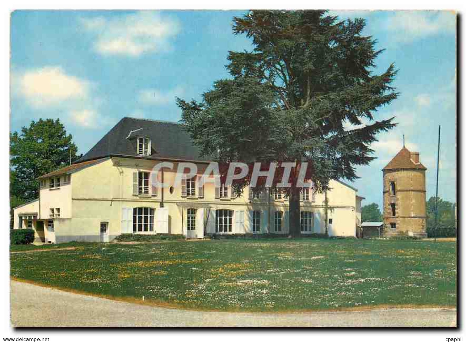 CPM Courtenay Loiret Le Chateau de Grand Vaulxfins