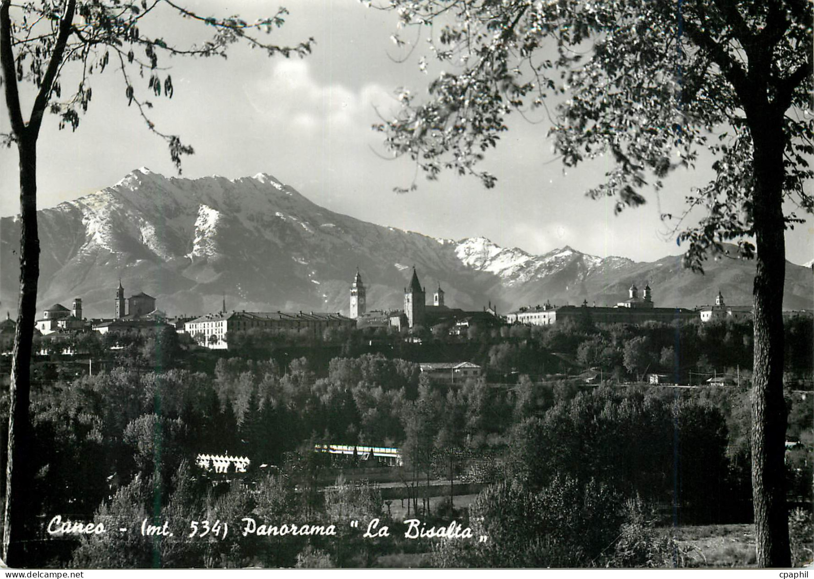 CPM Cuneo Panorama La Bisalta
