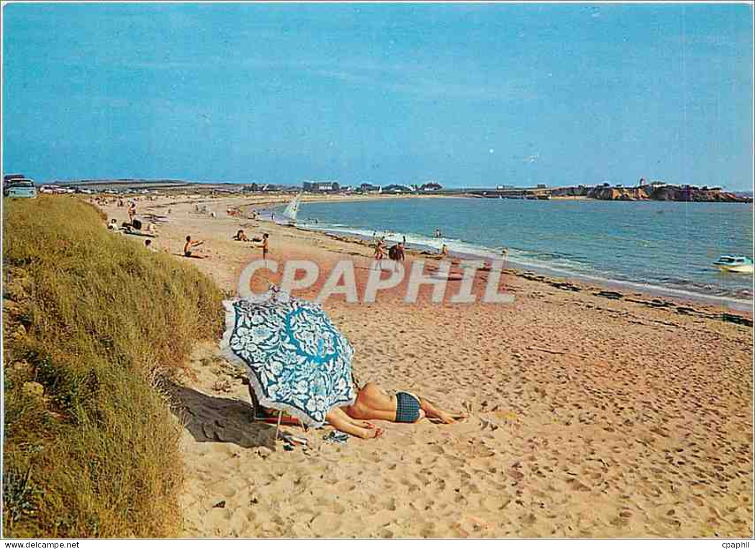 CPM Damgan Ambon Morbihan La plage et le Camping Betahon