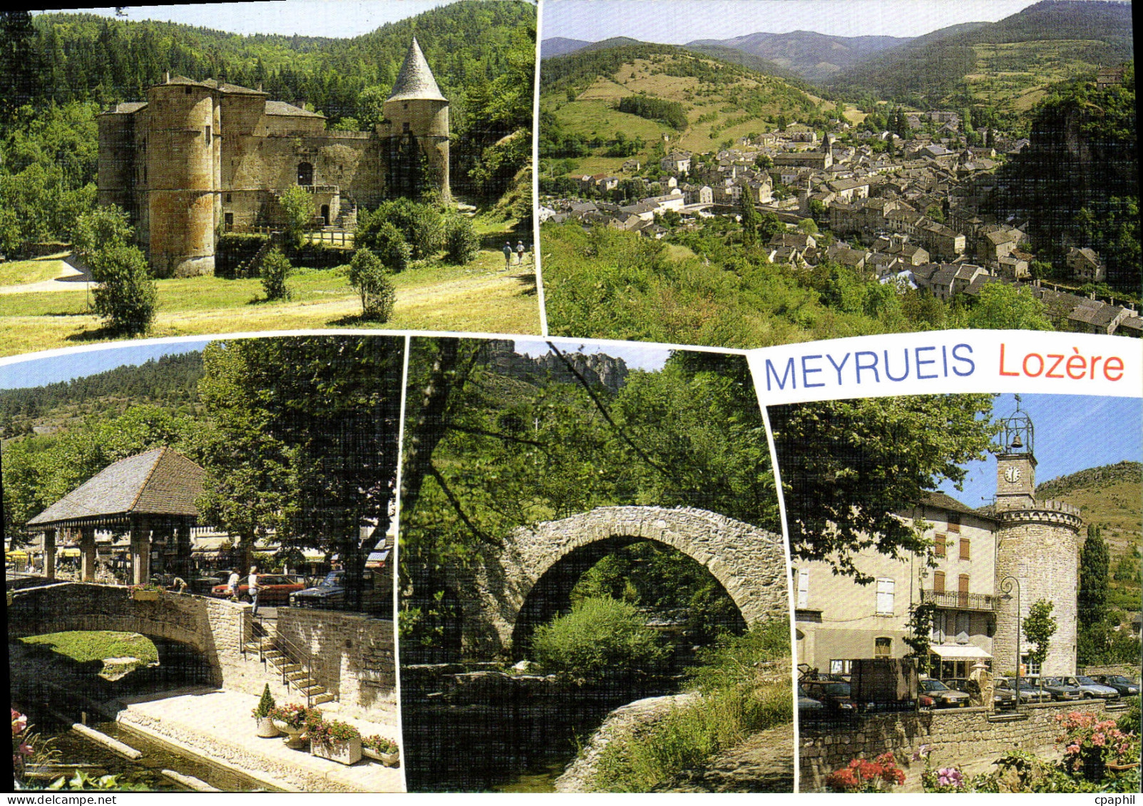 CPM Dans les Gorges de la Jonte Meyrueis
