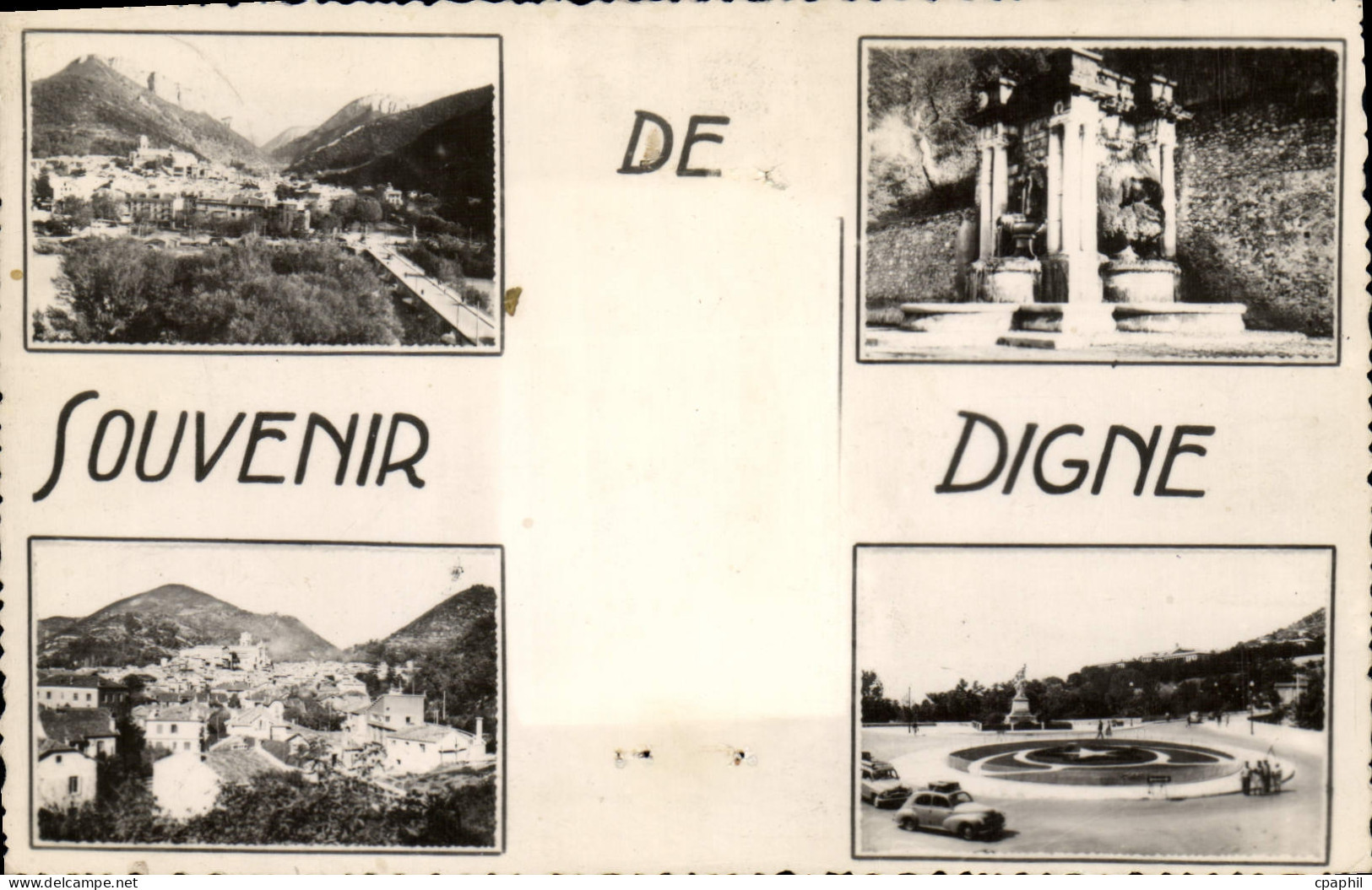 CPM De Souvenir Digne
