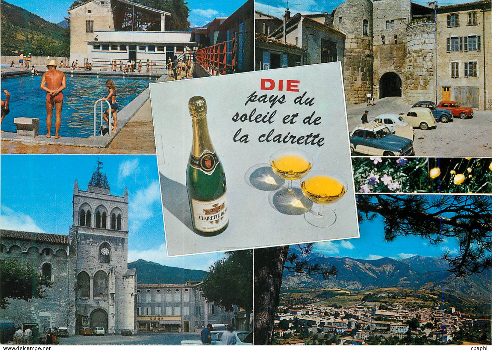CPM Die pays du soleil et de la clairette Die Drome