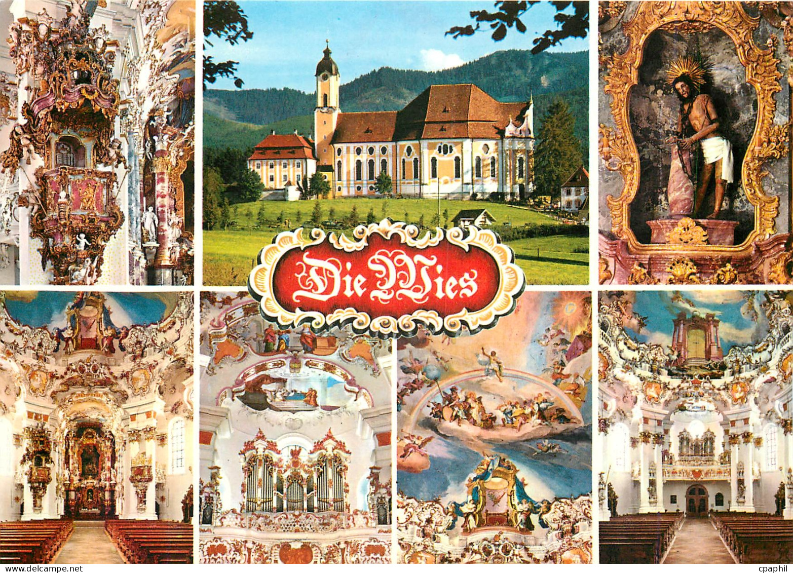 CPM Die Wies Eglise de pelerinage die Wies
