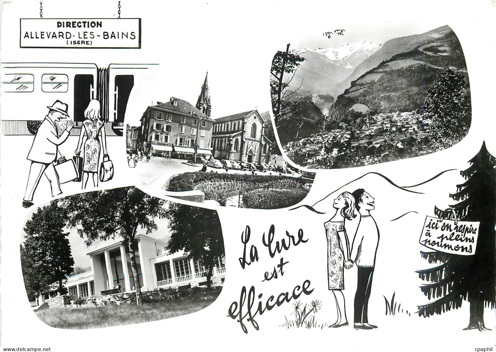 CPM Direction Allevard les Bains (Sere)