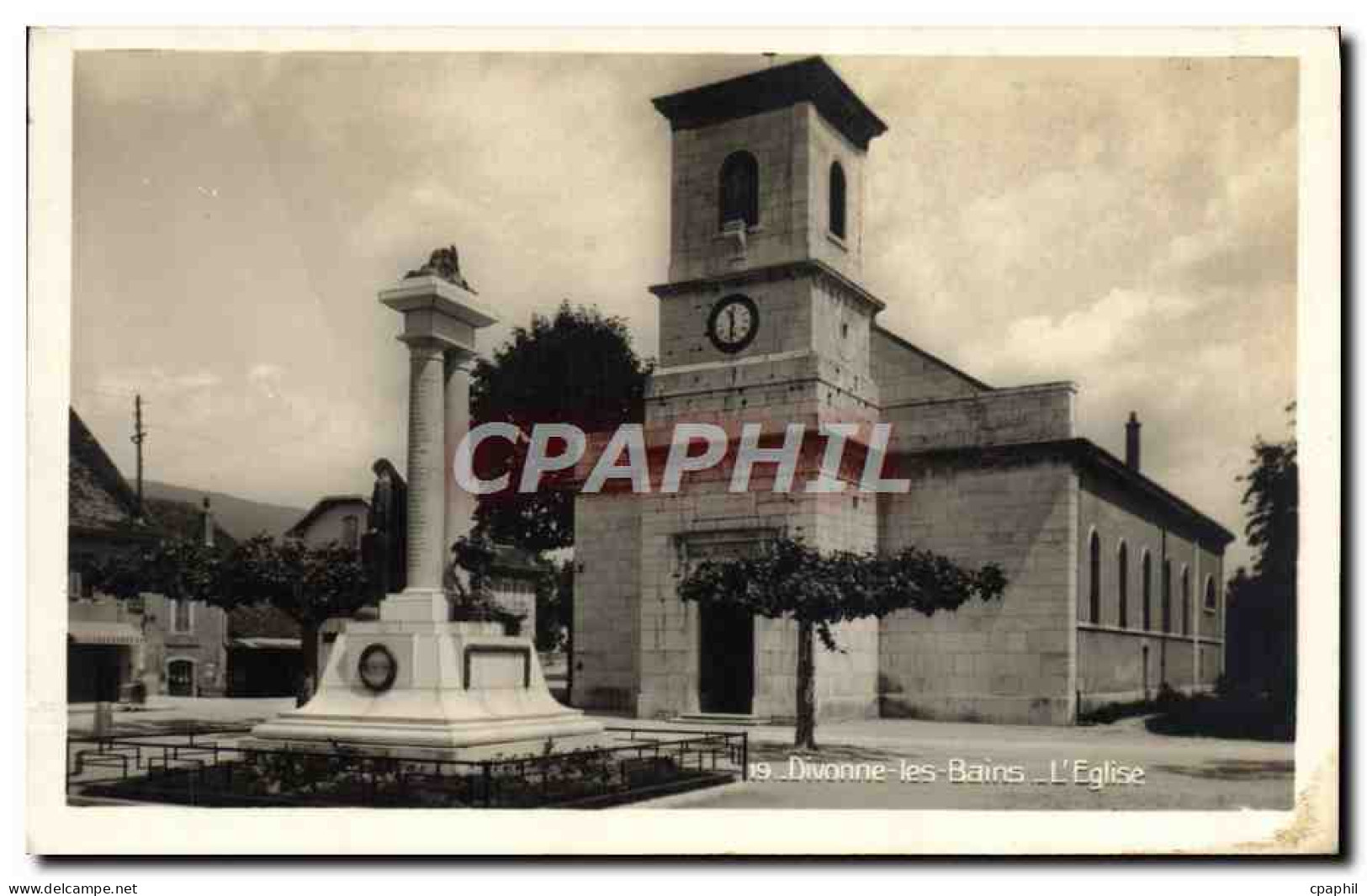 CPM Divonne Les Bains L'Eglise