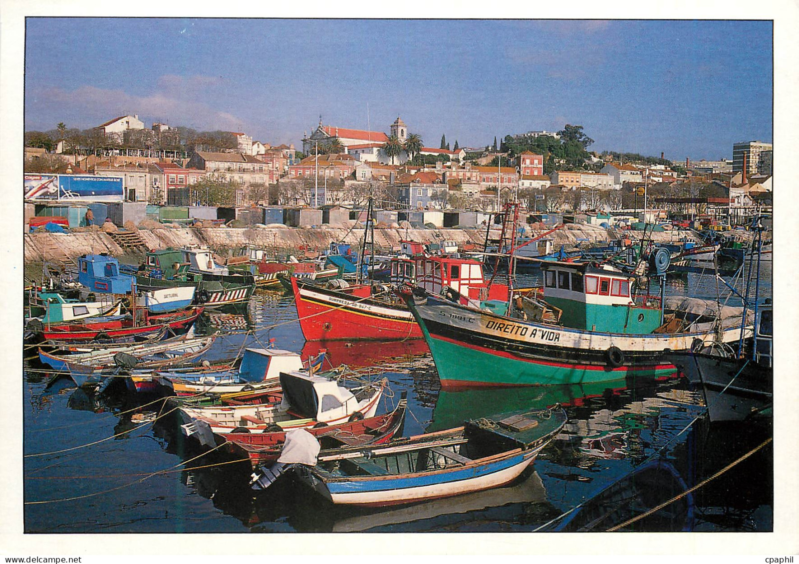 CPM Doca do Comercio Setubal Bateaux de peche