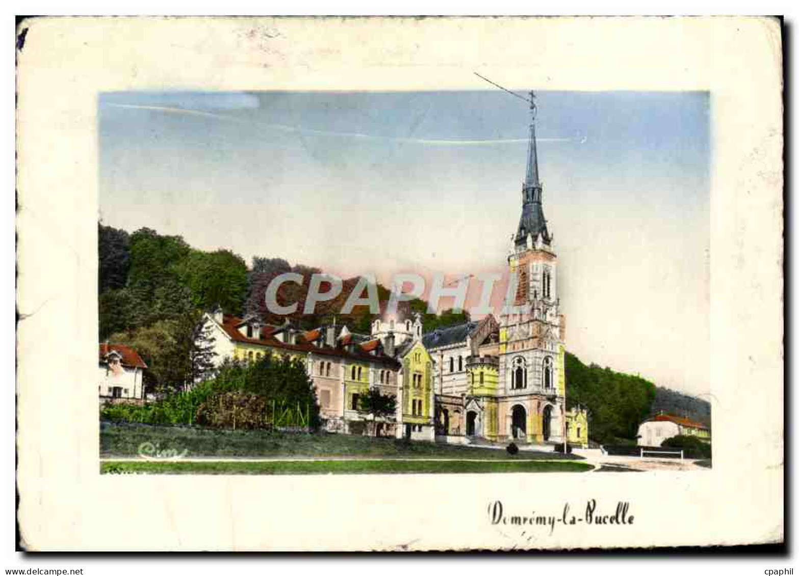 CPM Domremy La Pucelle Basilique Nationale de Ste Jeanne D'Arc