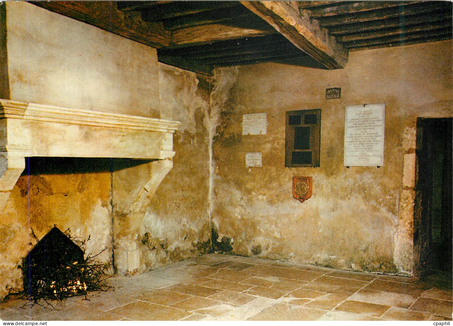 CPM Domremy La Pucelle Maison natale de Jeanne Chambre natale