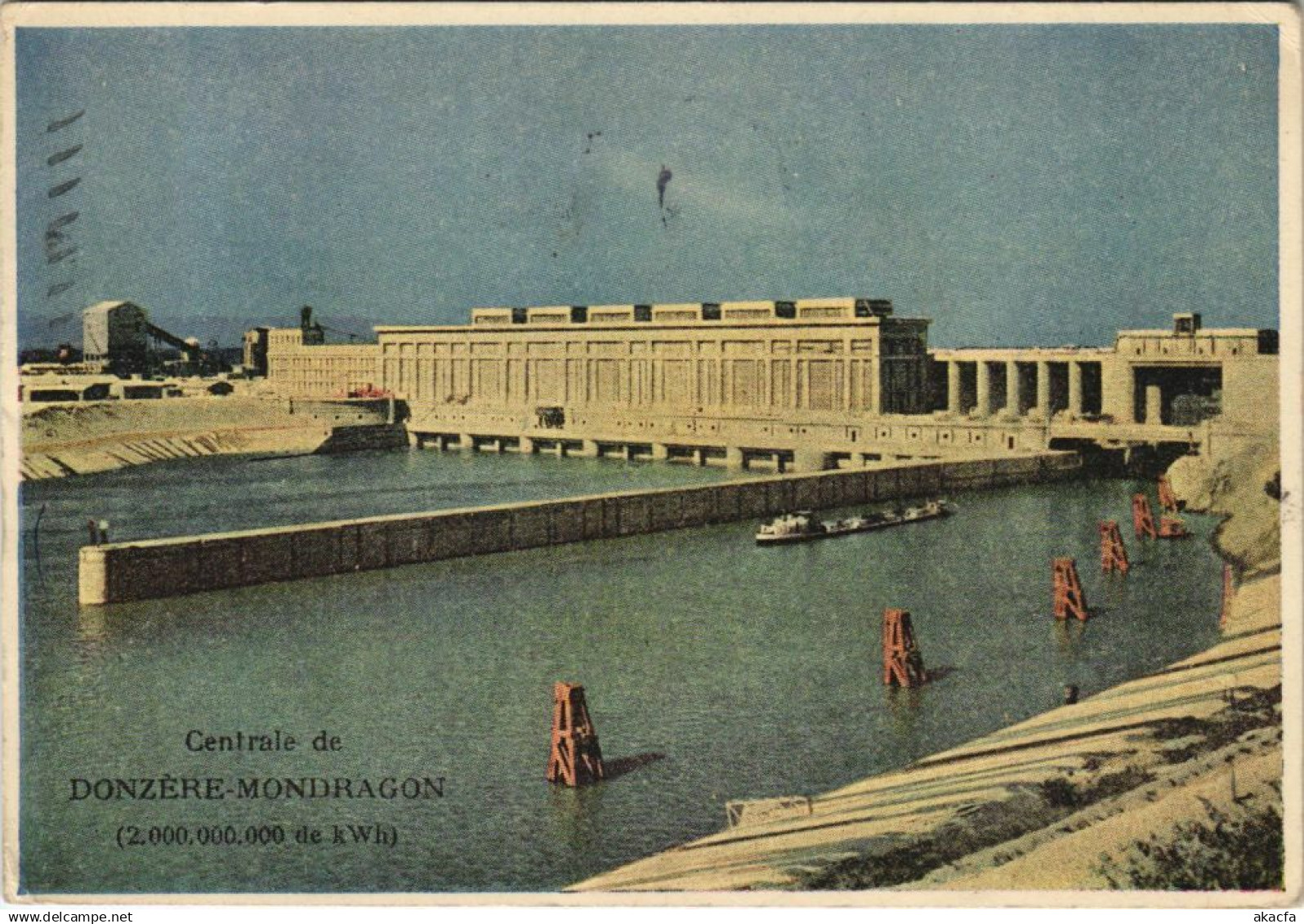 CPM DONZERE-MONDRAGON La Centrale de Donzere-Mondragon (1089987)
