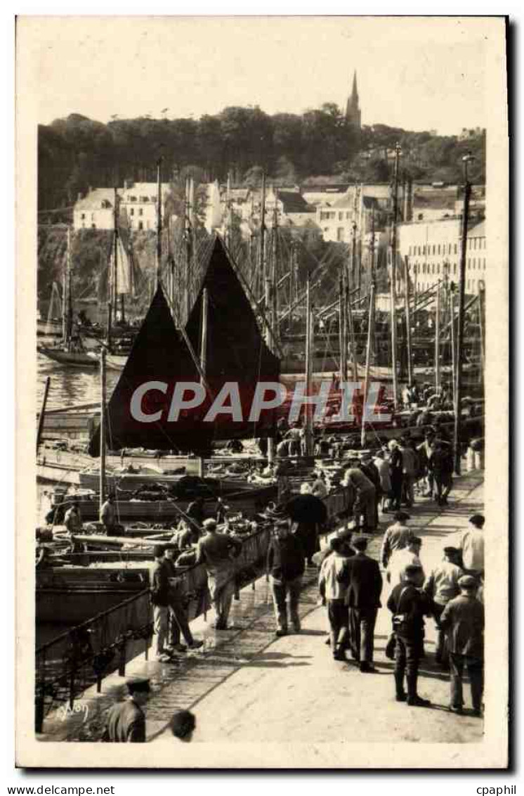 CPM Douarnenez Le Port Bateaux