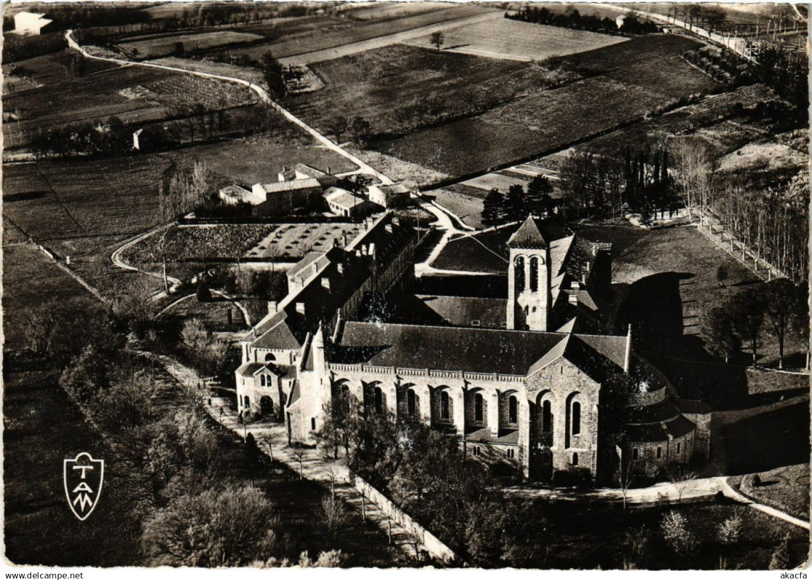CPM Dourgne Vue Aerienne FRANCE (1016743)