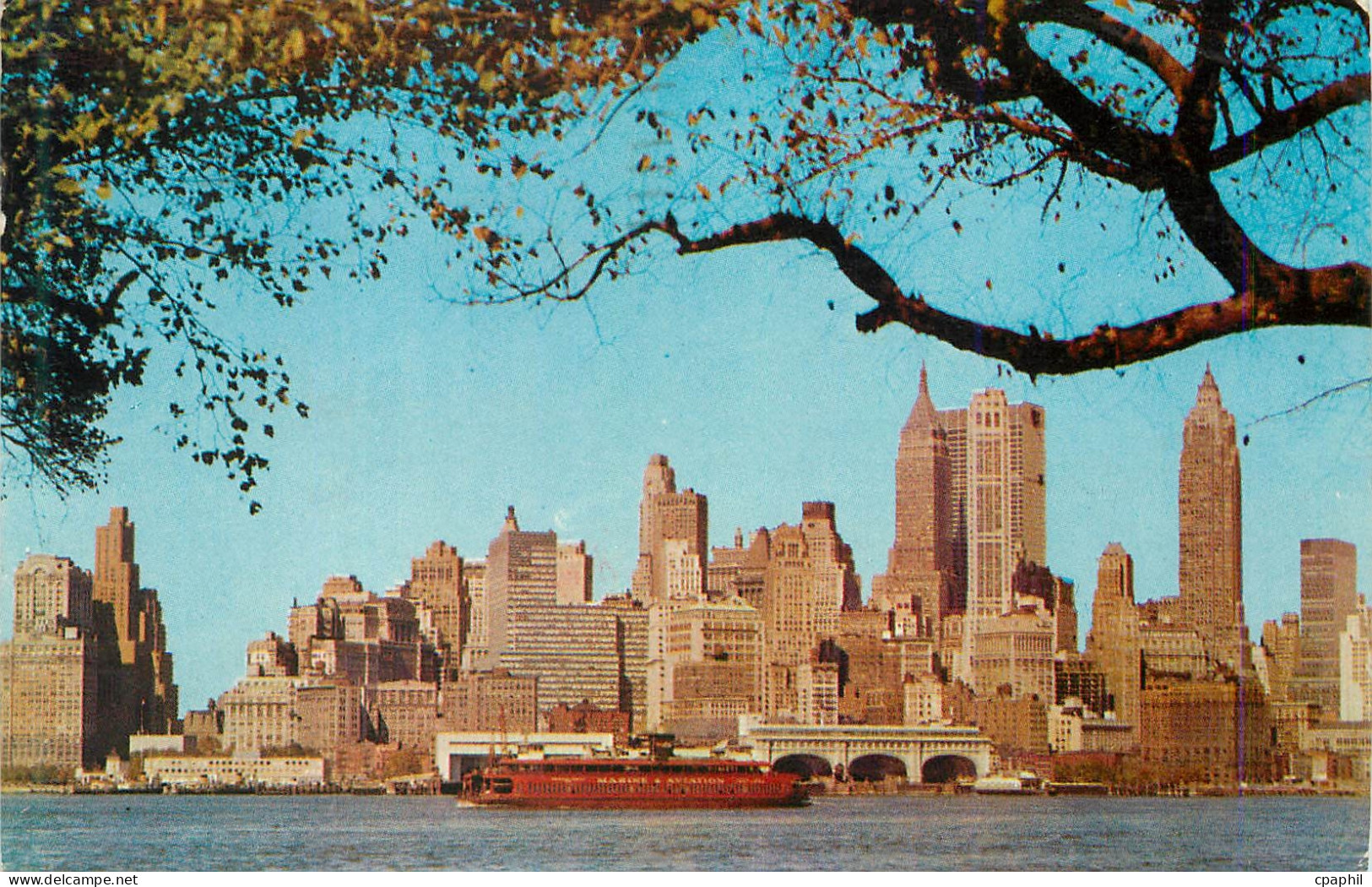 CPM Downtown Manhattan Skyline New York City NY