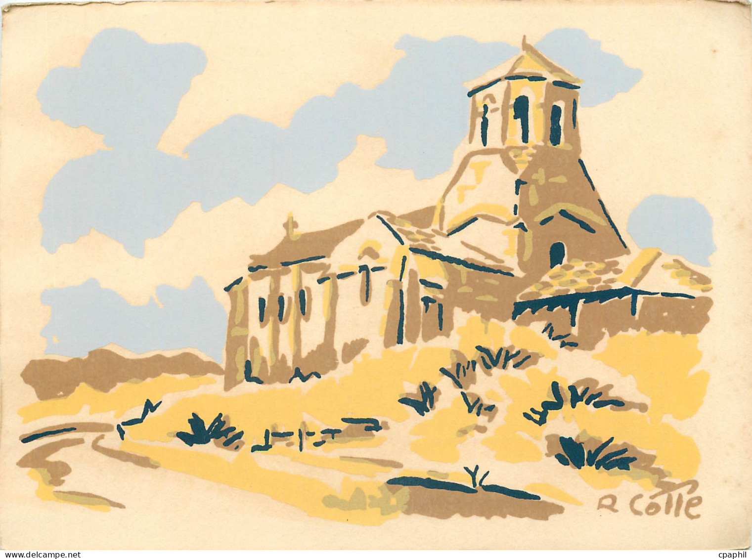 CPM Eglise du Vieux Parthenay Deux Sevres