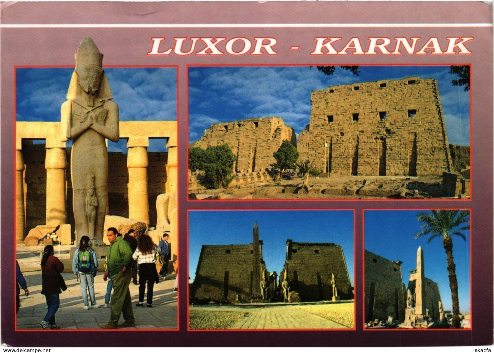 CPM EGYPT Egypt-Luxor. Le Temple de Luxor et Karnak (343753)