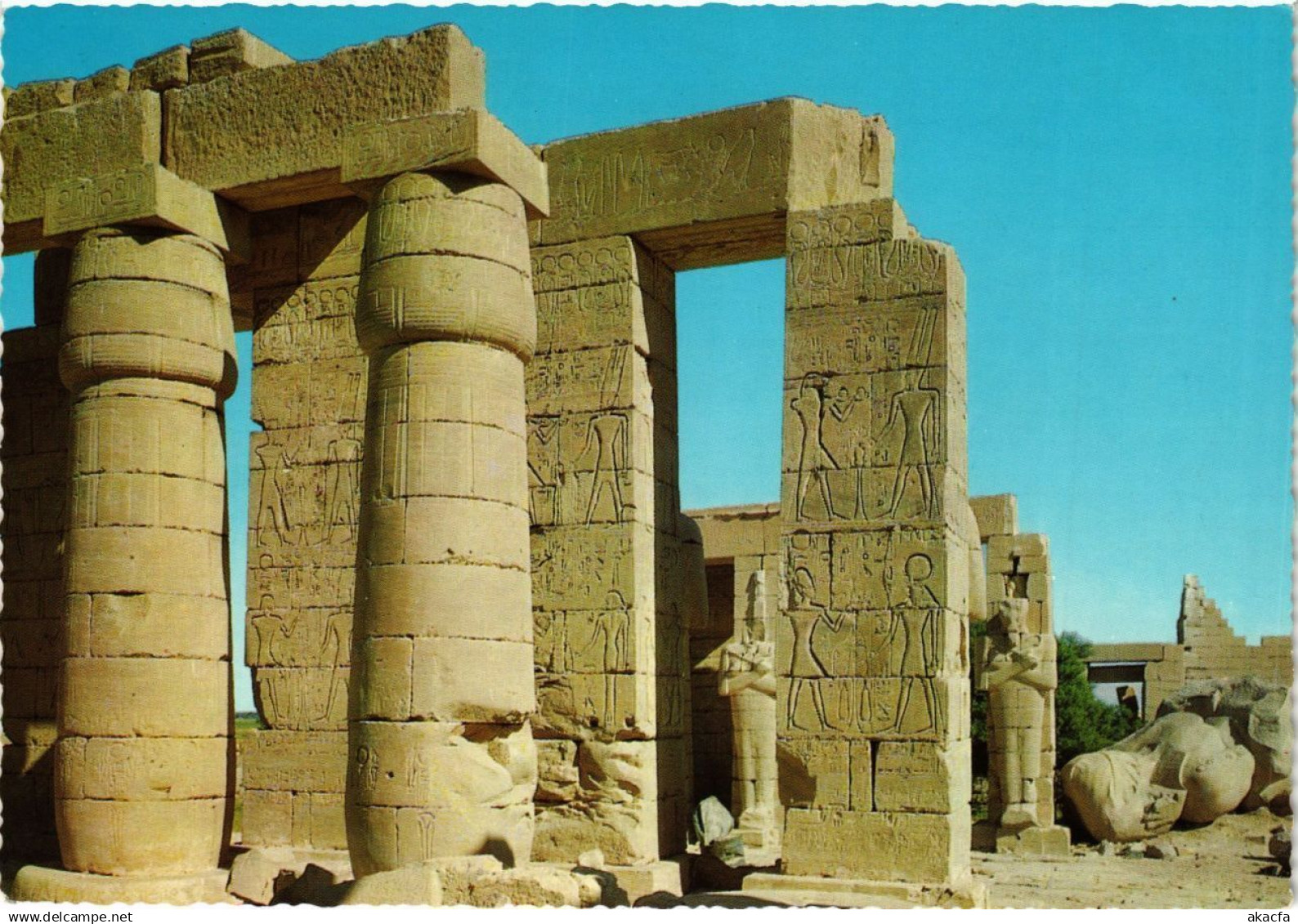 CPM EGYPTE Louxor-Le Ramesseum (343630)