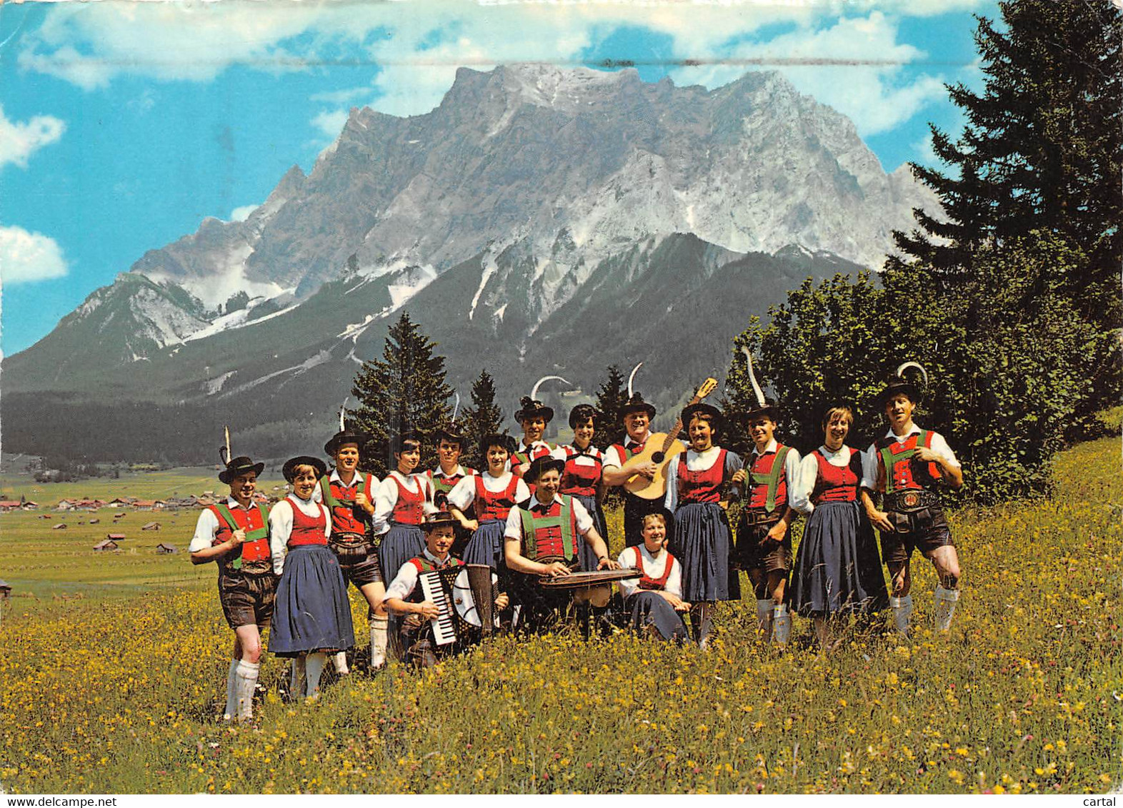 CPM - EHRWALD - "Trachtenverein Ehrwald"