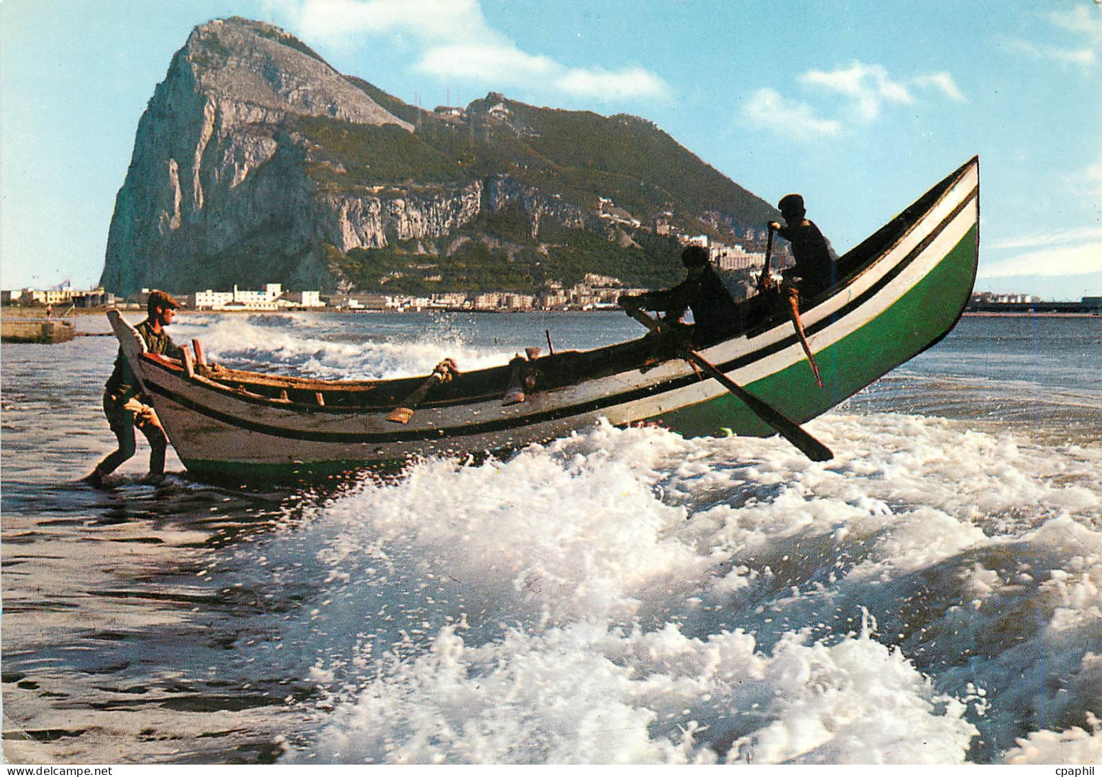 CPM El Penon de Gibraltar Le Rocher de Gibraltar
