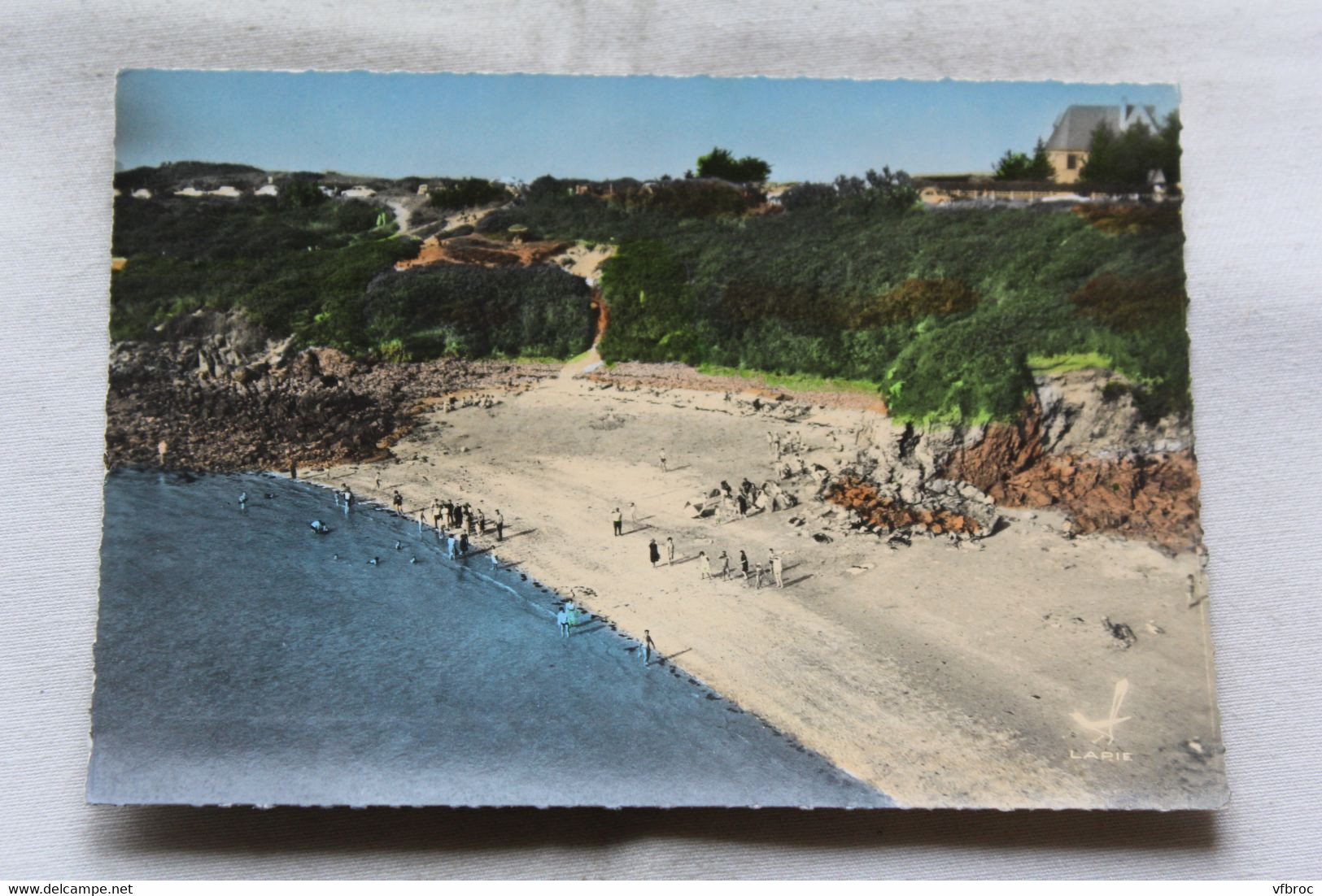 Cpm, en avion au dessus de Saint Jacut de la mer, Cotes d'Armor 22