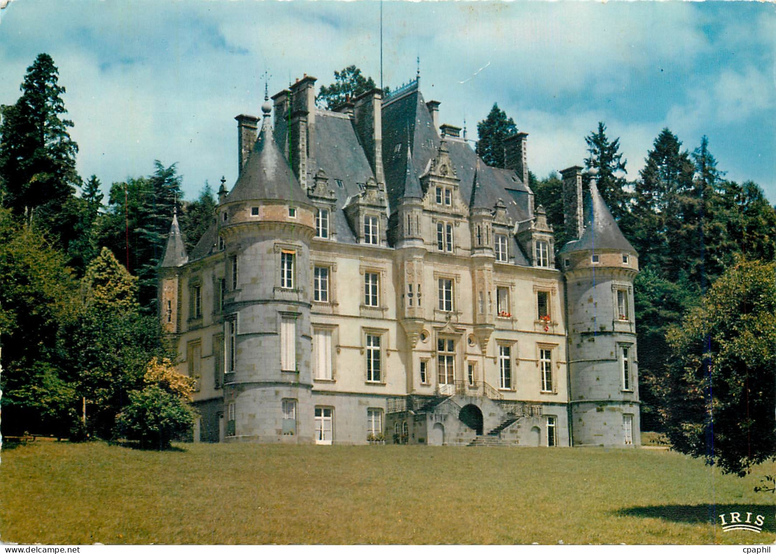 CPM En Normandie Le Chateau de la Roche Bagnoles Style renaissance Visites (exterieur seulement)