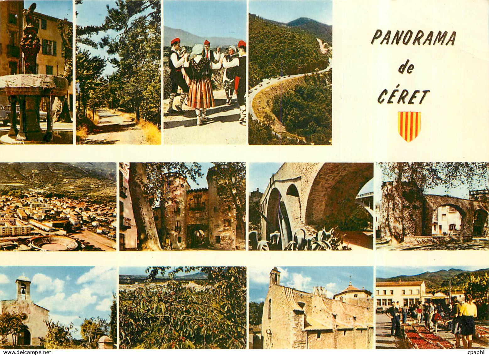 CPM En Roussillon Ceret Pyrenees Orientales