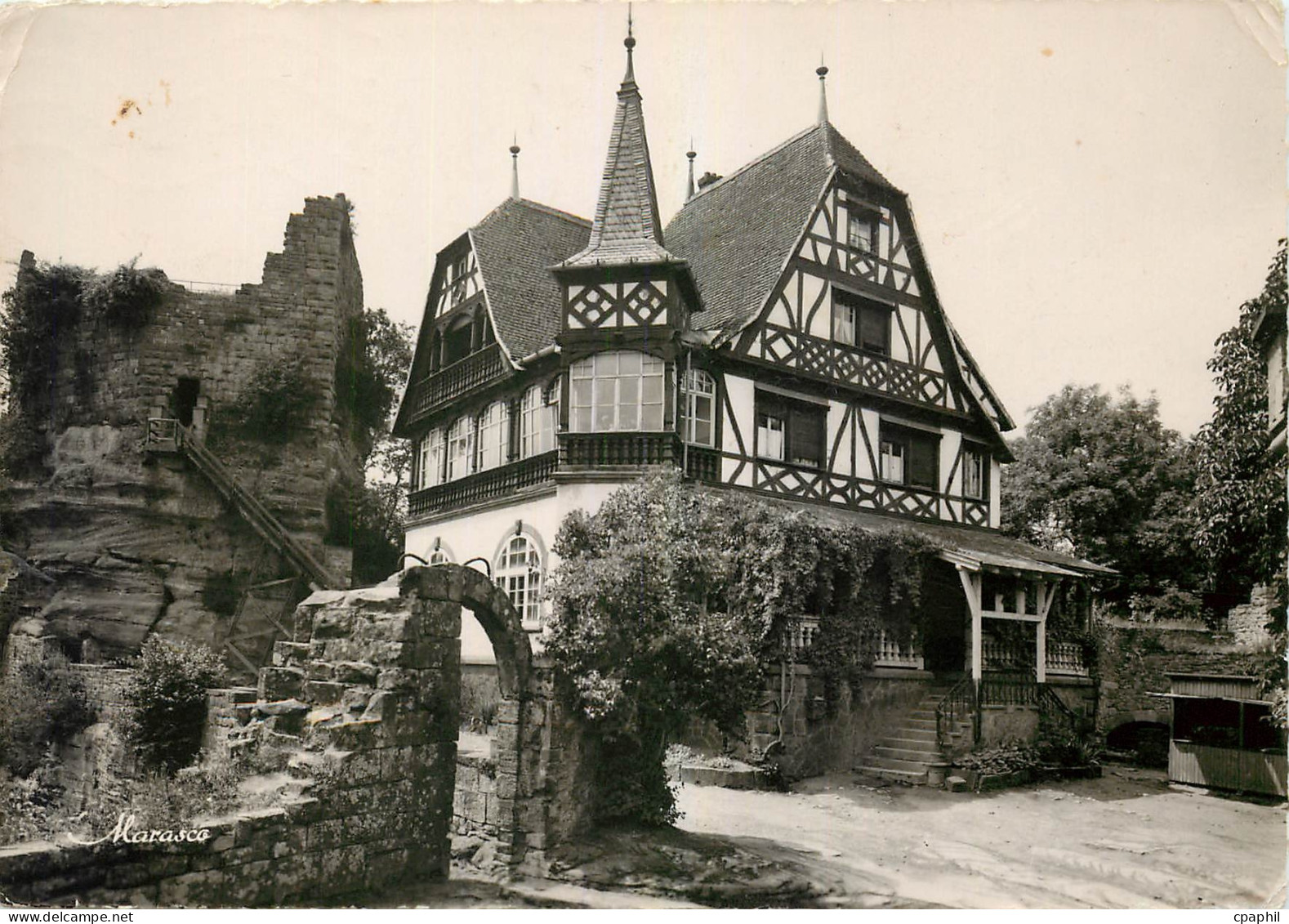 CPM Environs de Saverne Alsace Le Haut Barr
