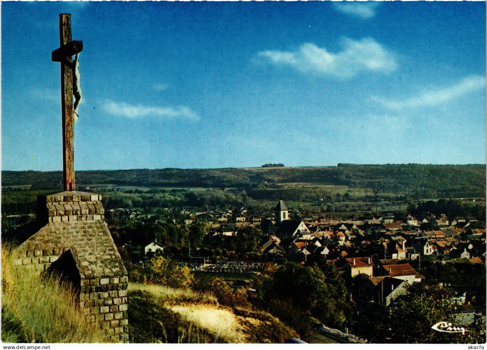 CPM Etrechy Vue panoramique FRANCE (1377214)