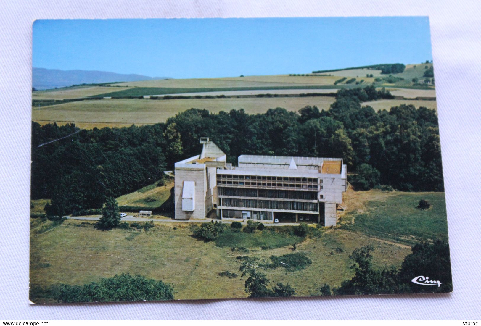 Cpm, Eveux sur l'Arbresle, la Tourette, couvent dominicain, Rhône 69