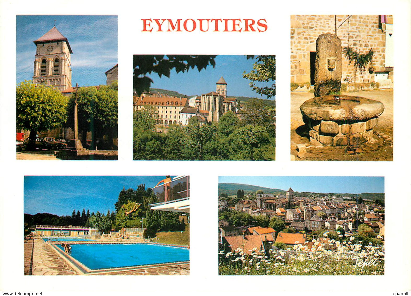 CPM Eymoutiers Haute Vienne