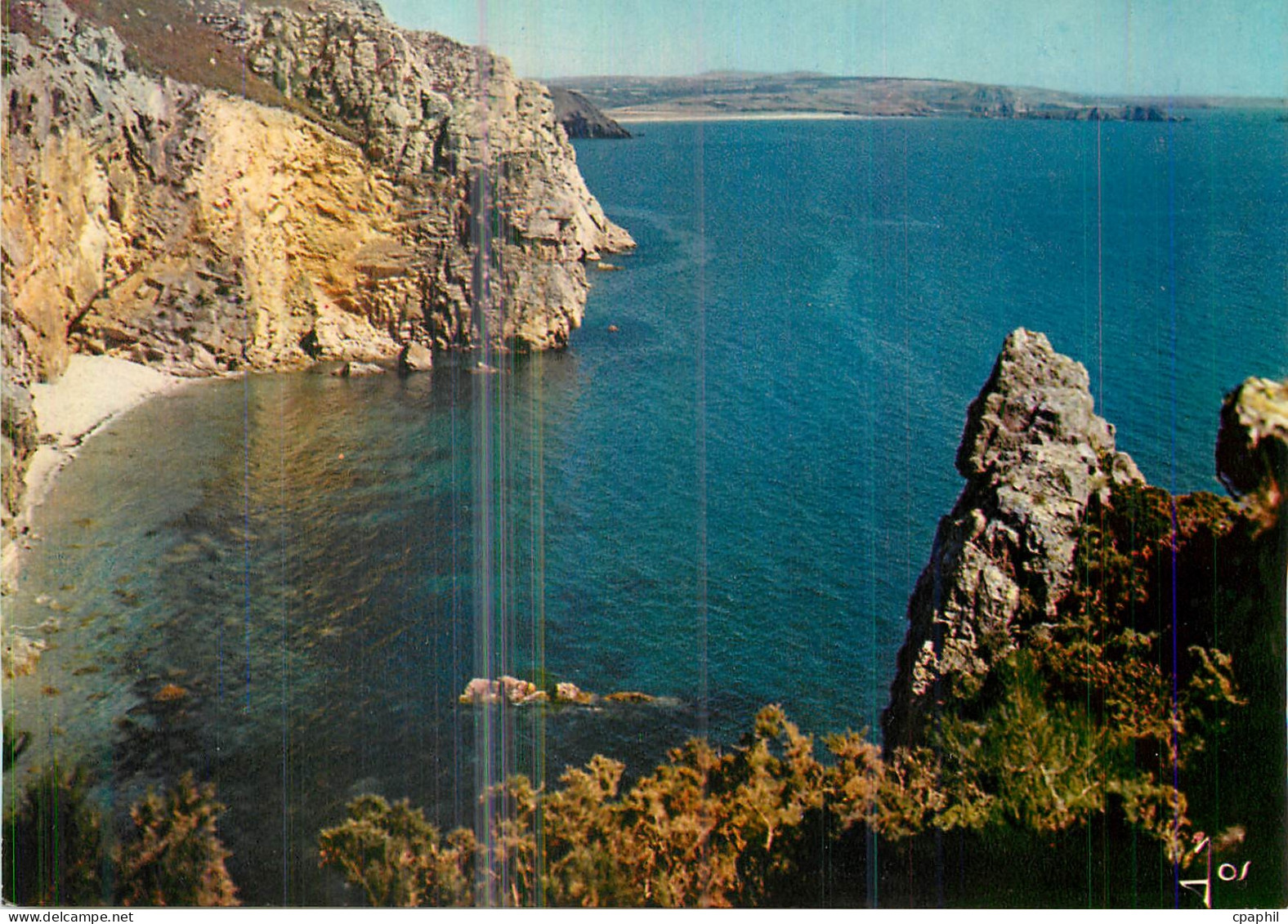CPM Falaises de Morgat et de l'Aber La Bretagne en Couleurs