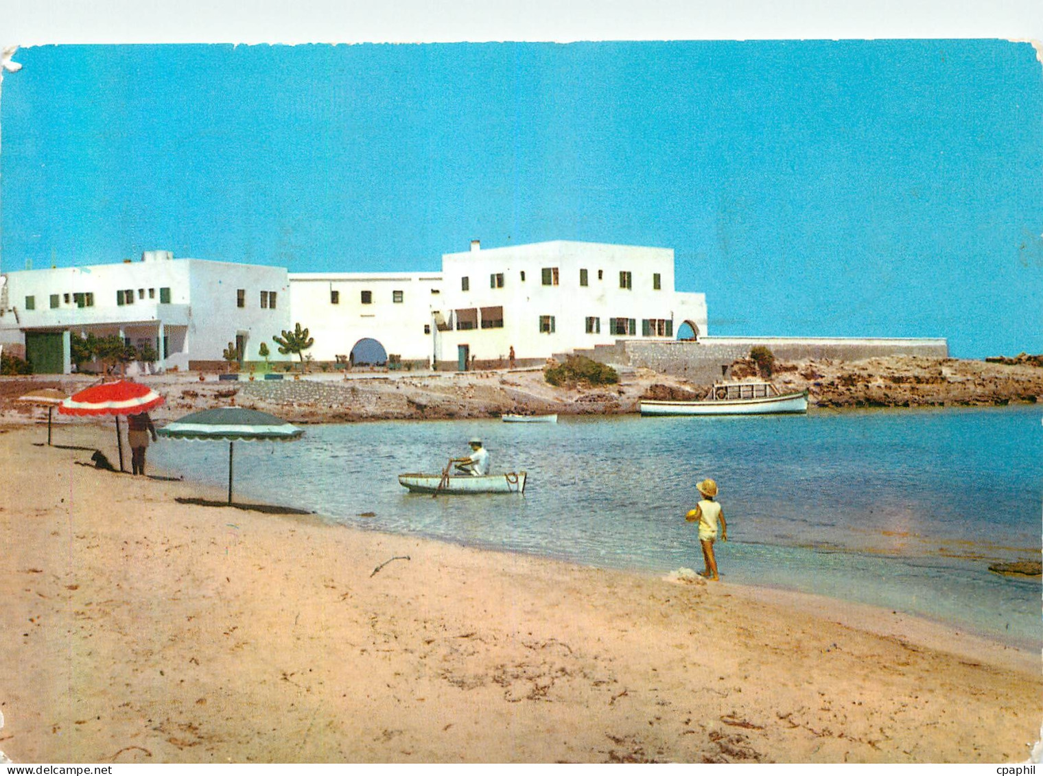 CPM Farmentera (Baleares) Hotel Roca Bella et Plage Es Pujois