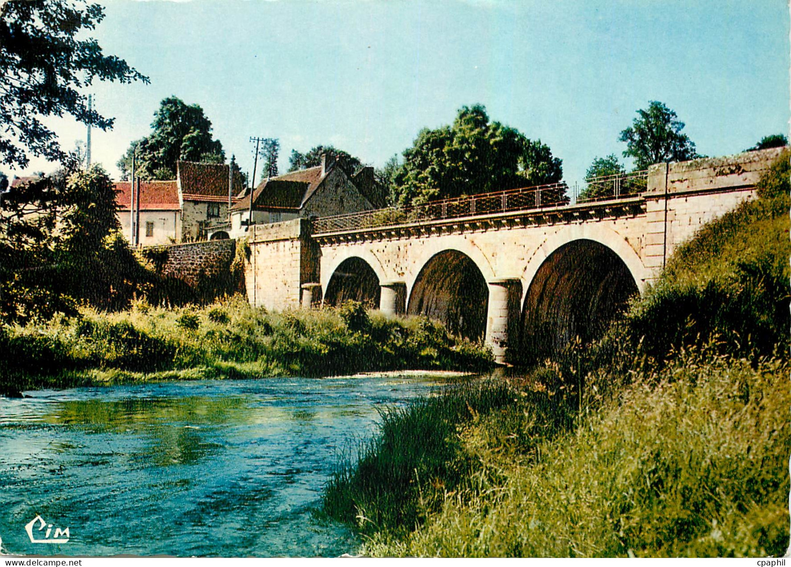 CPM Felletin Creuse Pont des Malades