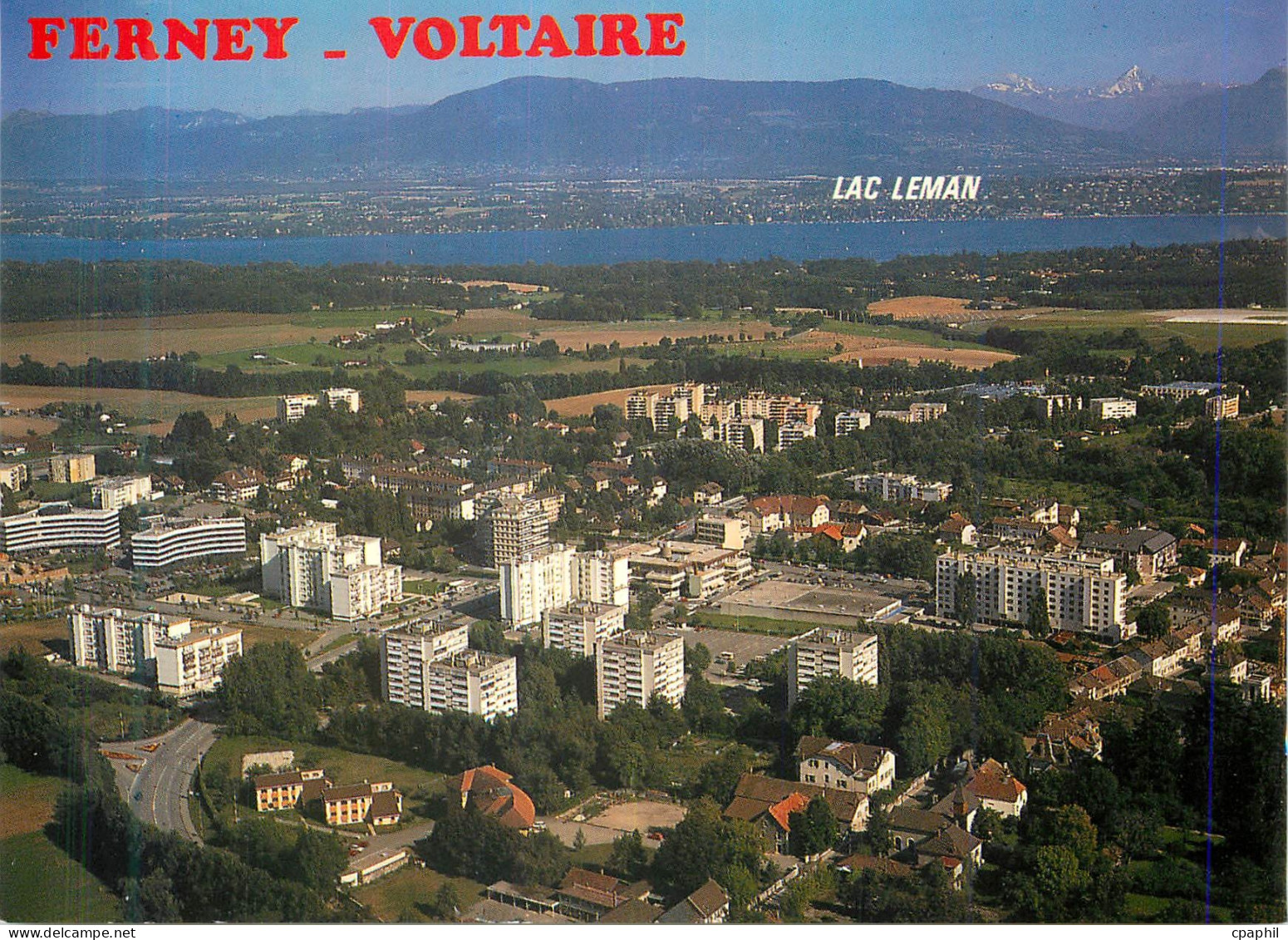 CPM Ferney Voltaire Ain et le Lac Leman