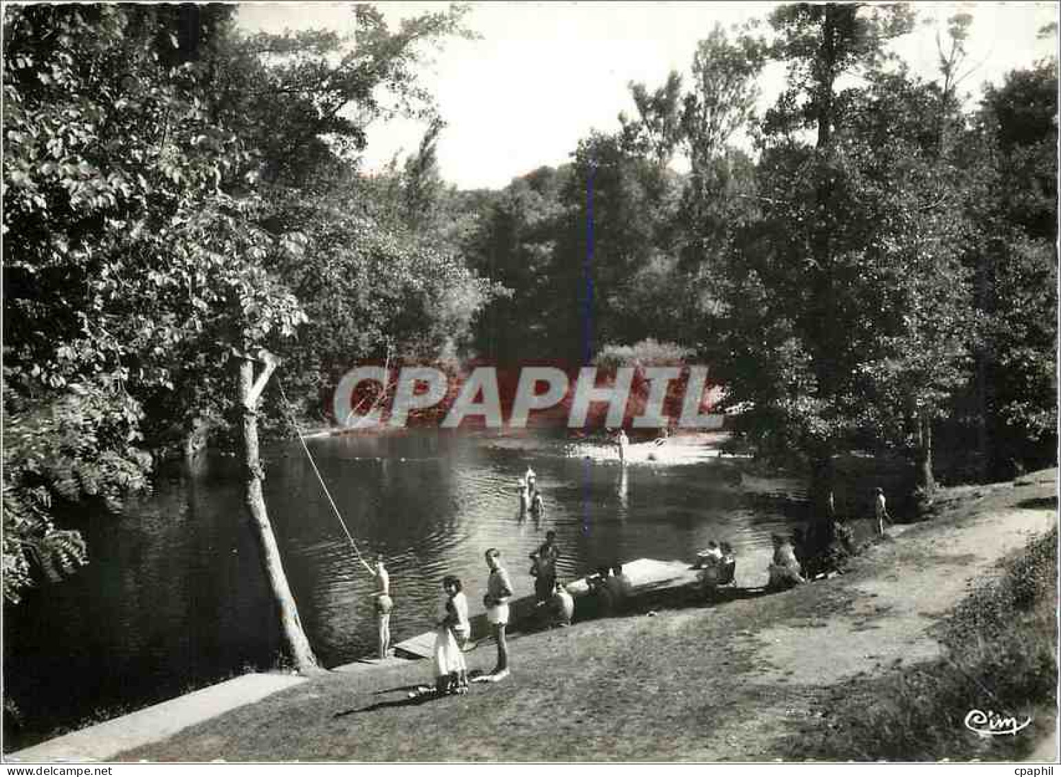 CPM Figeac Lot La Plage sur le Cete