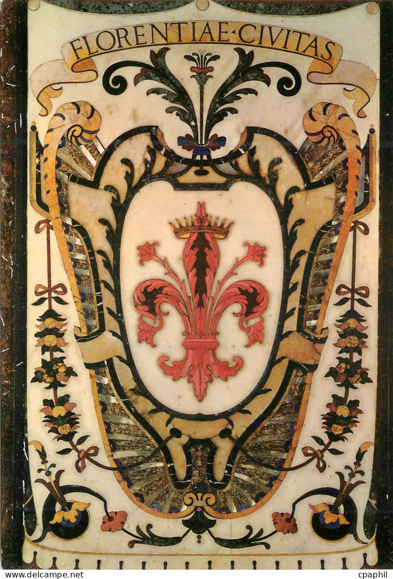 CPM Firenze embleme de florence mosaique