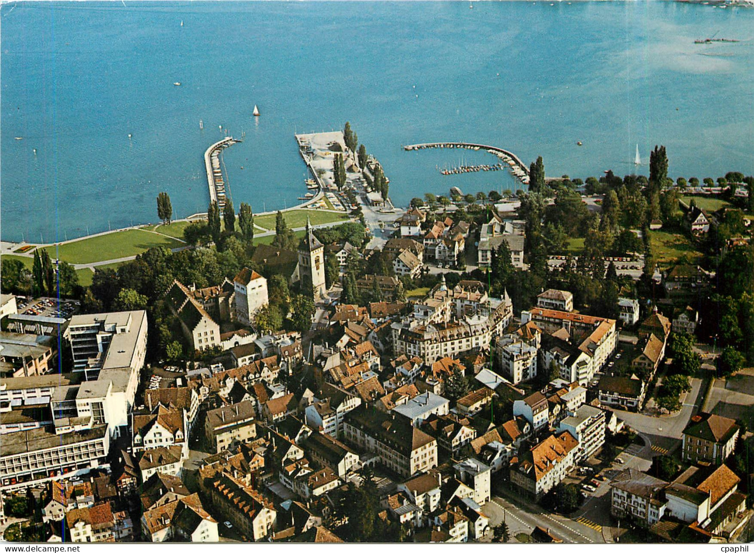 CPM Flugaufnahme Arbon TG am Bodensee