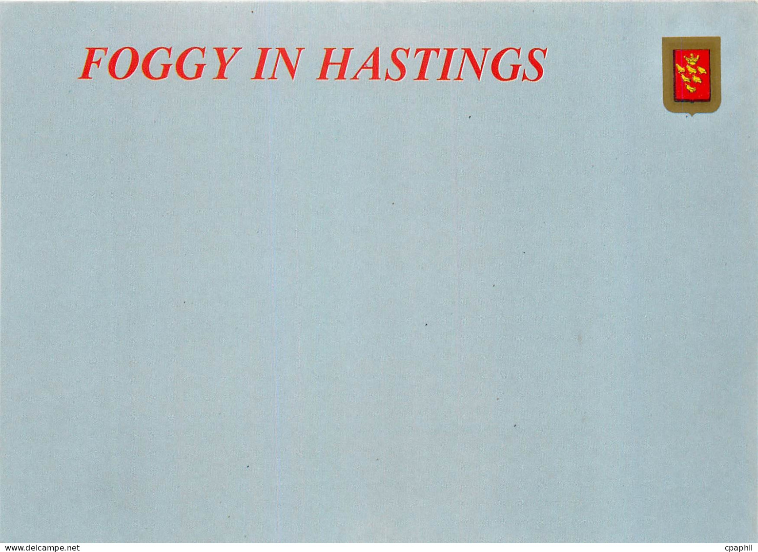 CPM Foggy in Hastings