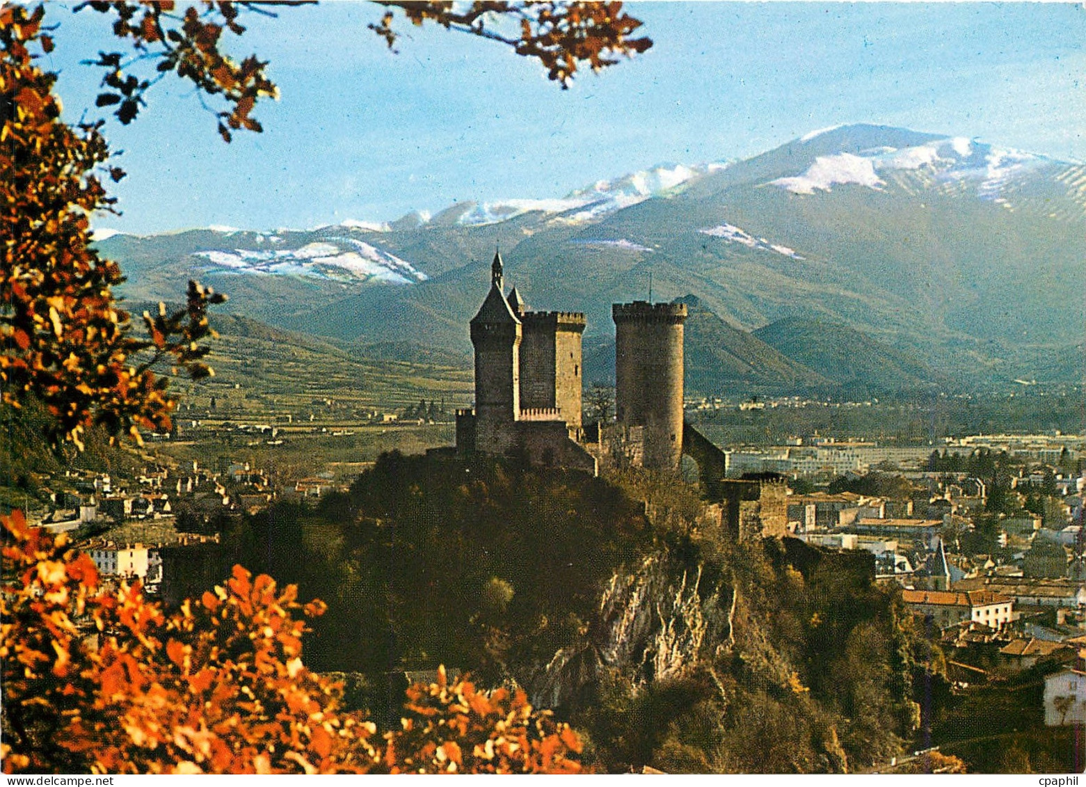 CPM Foix Le chateau fort des Comtes de Foix