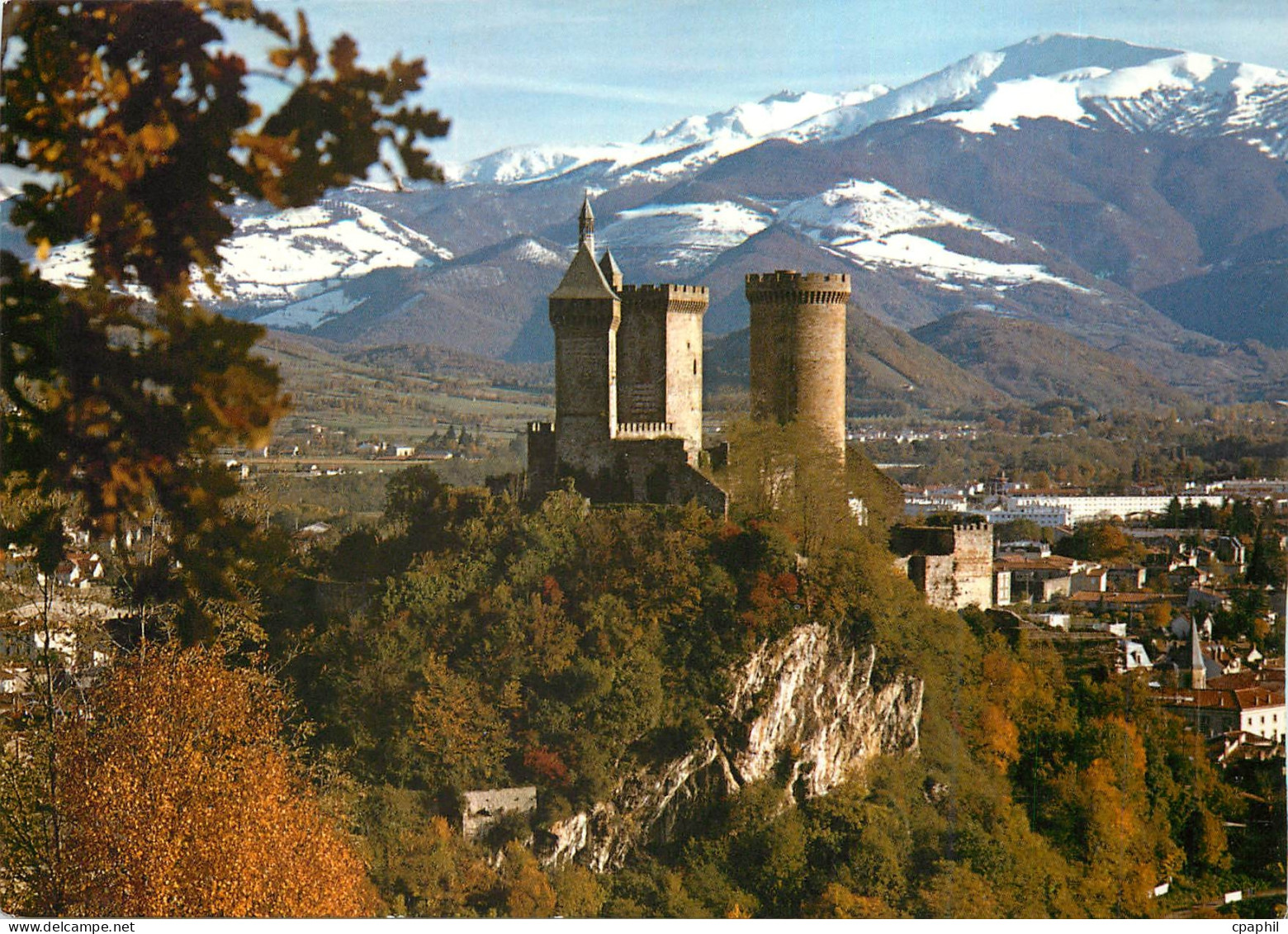 CPM Foix le chateau fort des Comtes de Foix (XI XIVe s)