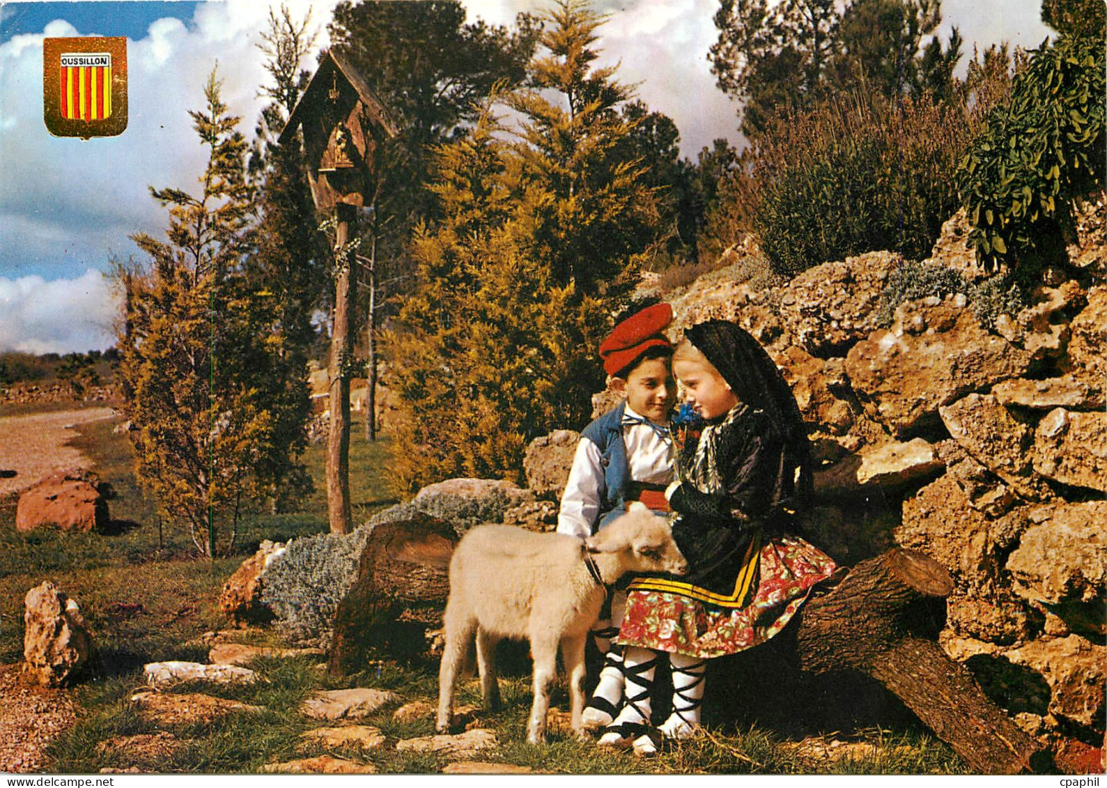 CPM Folklore et Couleurs du Roussillon
