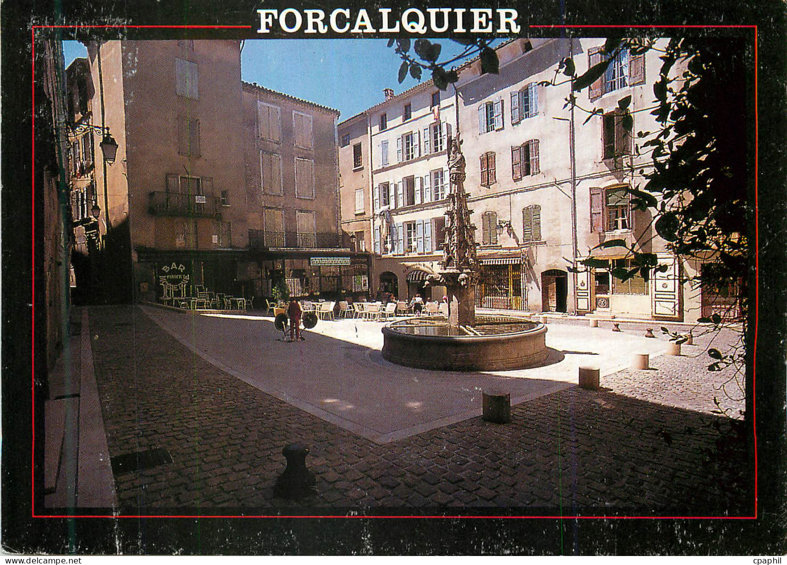 CPM Forcalquier (Alpes de Haute Provence) la Fontaine St Michel