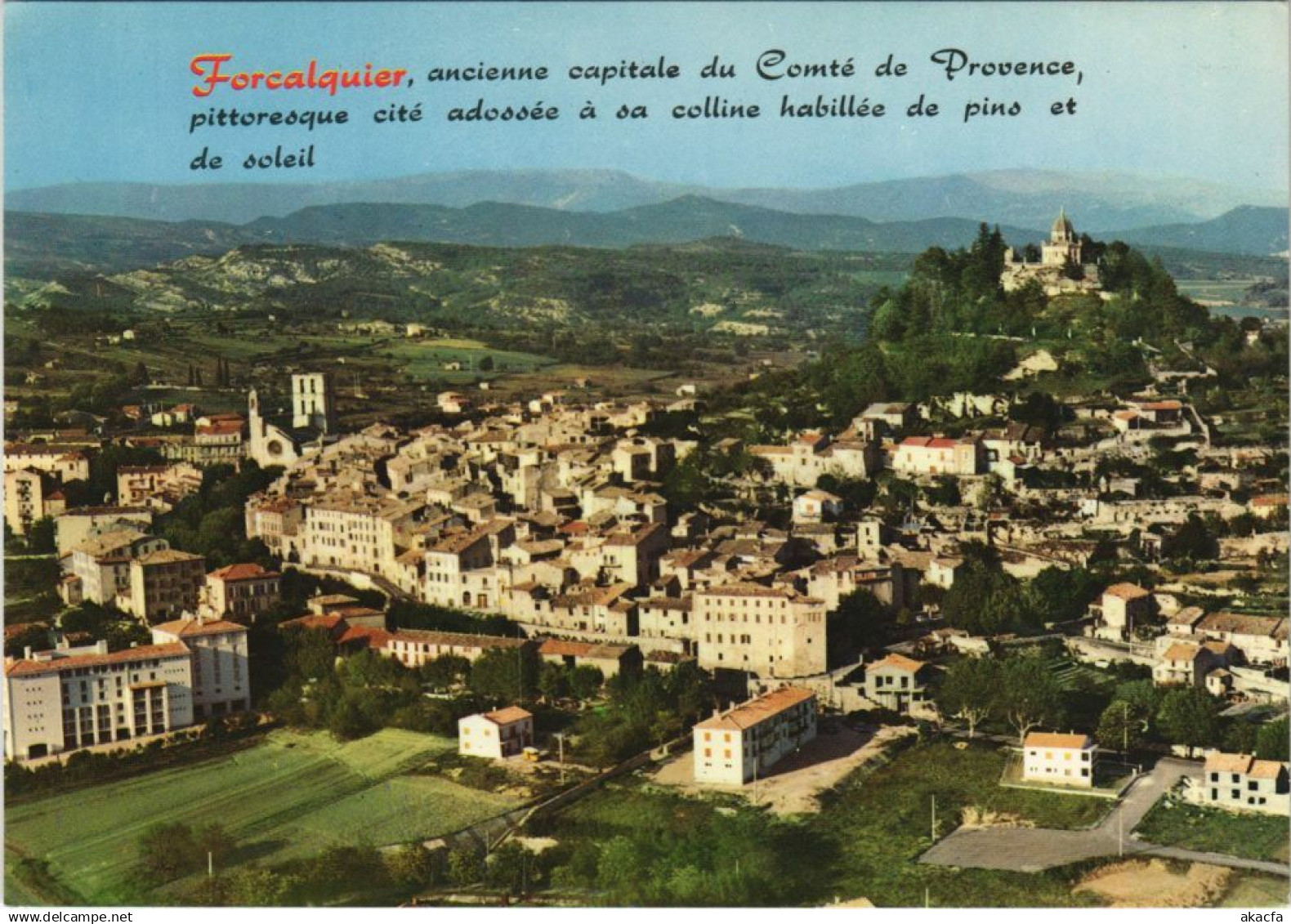 CPM FORCALQUIER Vue Generale (1209649)