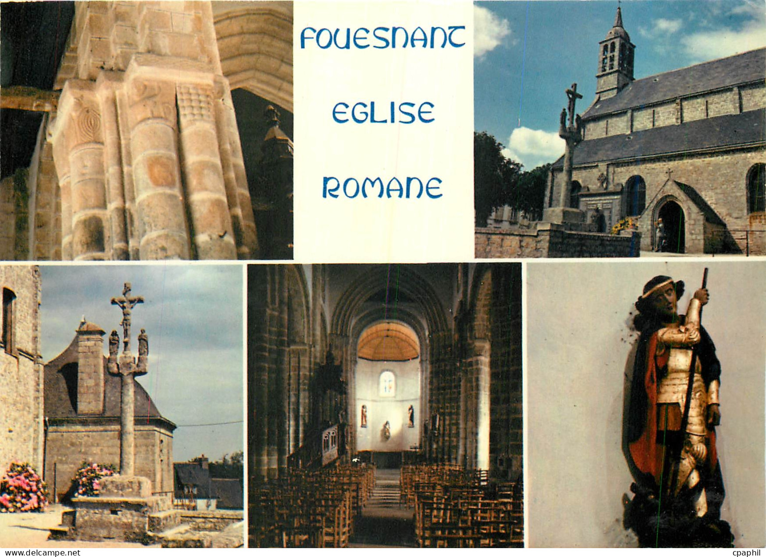 CPM Fouesnant Eglise Romane