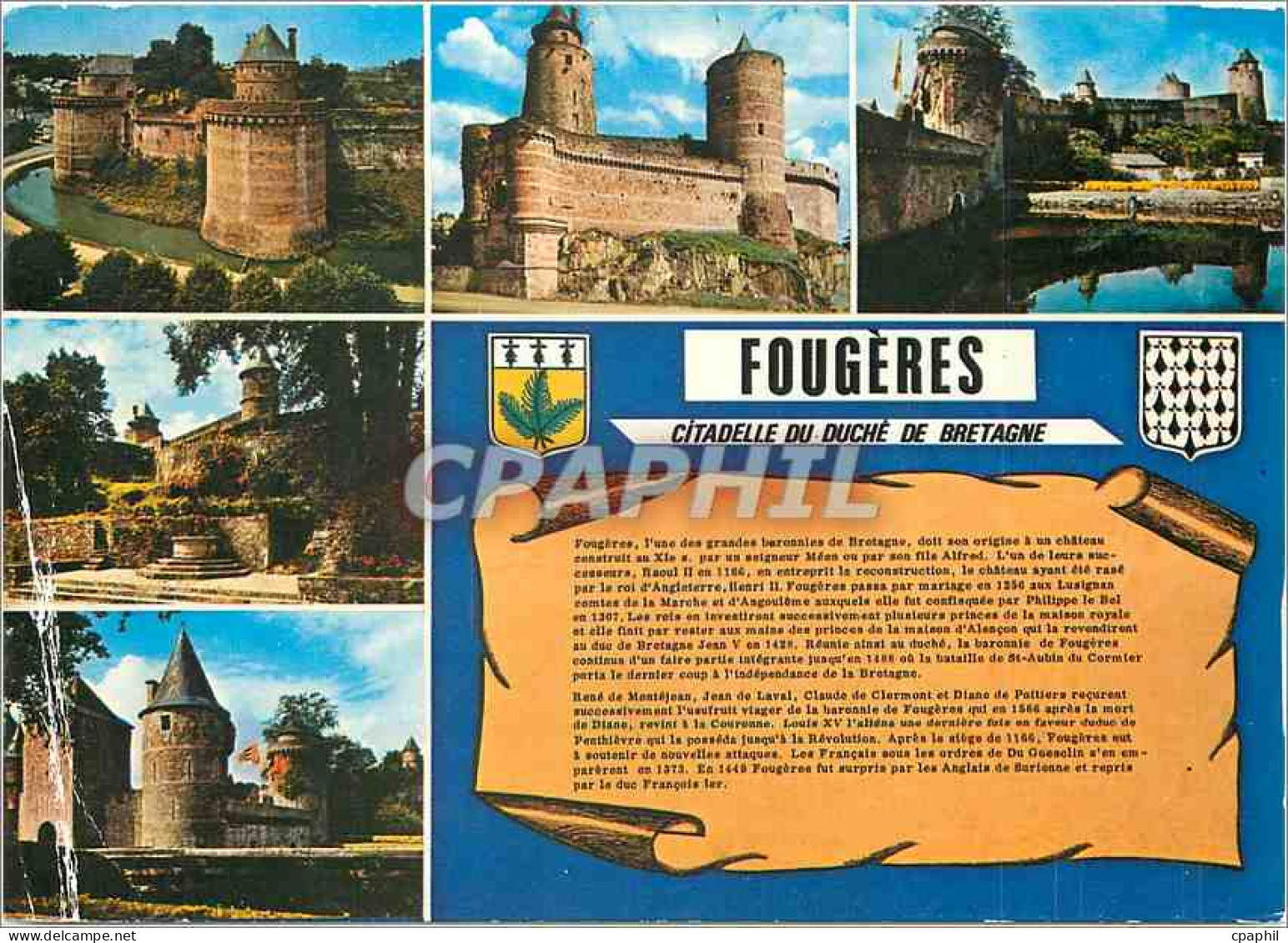 CPM Fougeres Citadelle du Duche de Bretagne