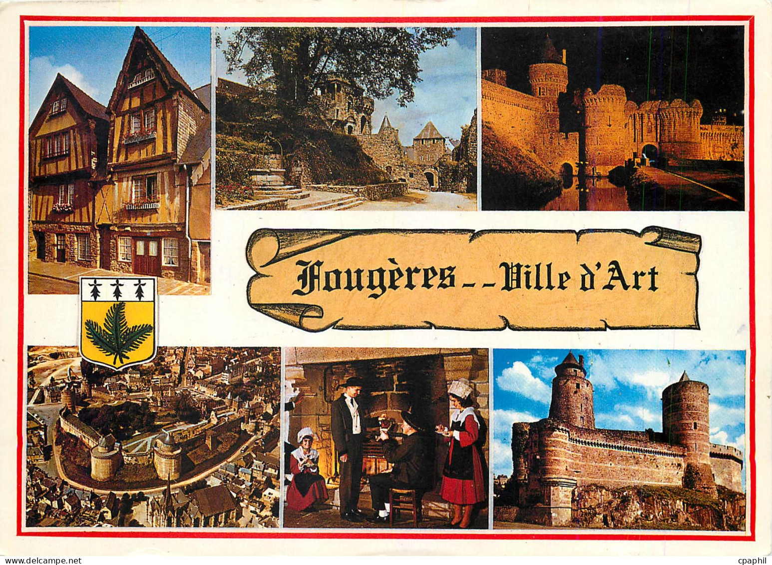 CPM Fougeres (Ille et vilaine)